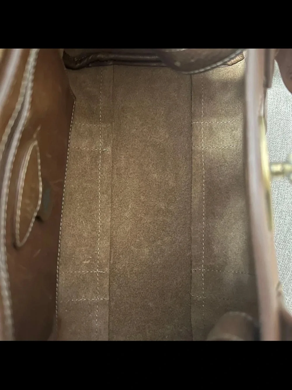 Mulberry structured satchel